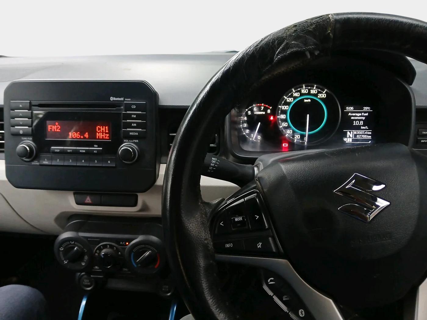 2018 Maruti IGNIS DELTA 1.2 AMT, Petrol, Automatic, 62,766 km, interior