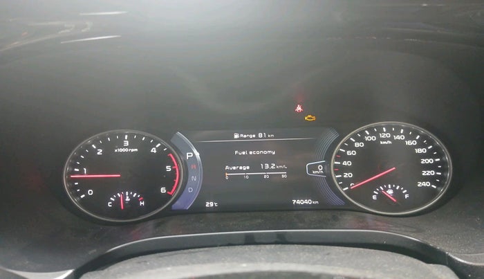 2021 KIA SELTOS X LINE 1.5 DIESEL AT, Diesel, Automatic, 74,040 km, interior