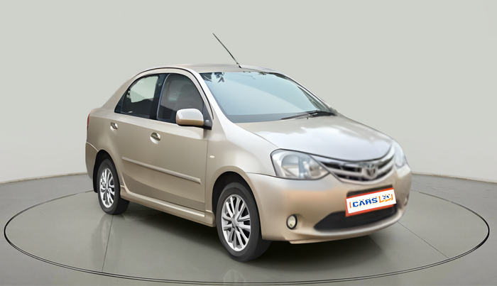 2011 Toyota Etios G, Petrol, Manual, 39,433 km, exterior