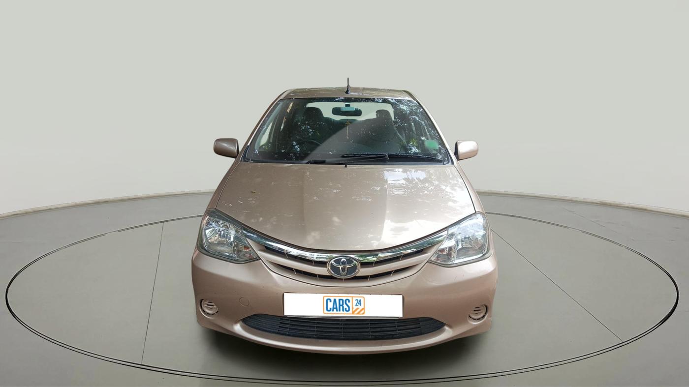 2011 Toyota Etios G, Petrol, Manual, 39,433 km, exterior