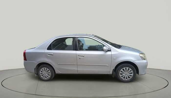 2011 Toyota Etios G, Petrol, Manual, 76,878 km, exterior