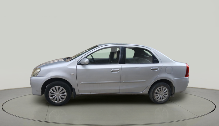 2011 Toyota Etios G, Petrol, Manual, 76,878 km, exterior
