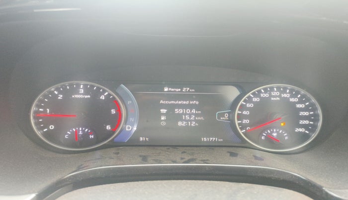2020 KIA SELTOS GTX PLUS AT 1.5 DIESEL, Diesel, Automatic, 1,51,771 km, interior
