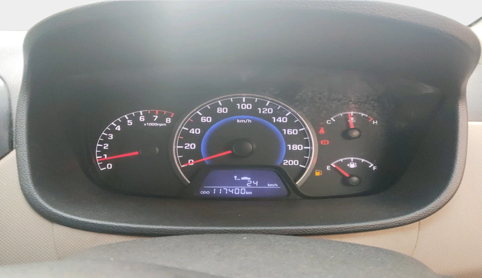 2016 Hyundai Grand i10 MAGNA 1.2 KAPPA VTVT, Petrol, Manual, 1,17,400 km, interior