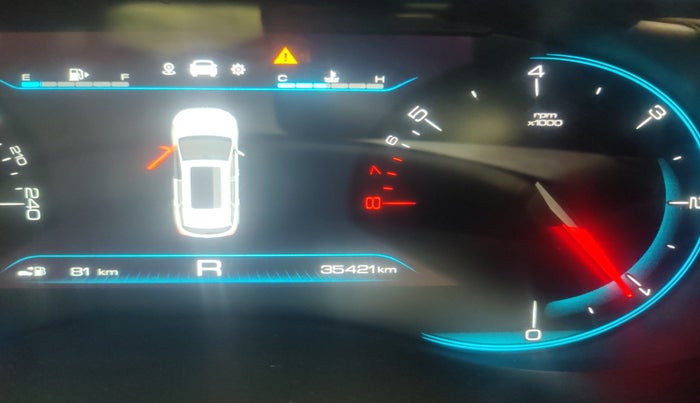2021 MG HECTOR PLUS SHARP 1.5 PETROL TURBO CVT 6-STR, Petrol, Automatic, 35,421 km, interior