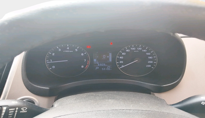 2019 Hyundai Creta SX AT 1.6 PETROL, Petrol, Automatic, 53,106 km, interior