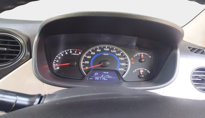 2017 Hyundai Grand i10 MAGNA AT 1.2 KAPPA VTVT, Petrol, Automatic, 36,715 km, interior
