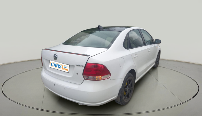 2013 Volkswagen Vento HIGHLINE PETROL AT, Petrol, Automatic, 66,551 km, exterior