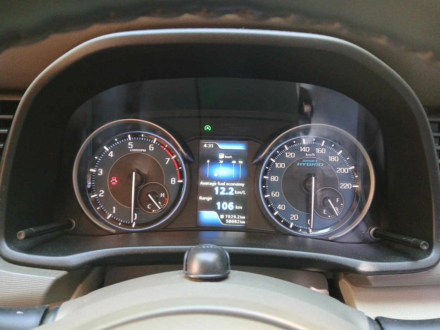 2020 Maruti Ertiga VXI SHVS, Petrol, Manual, 58,082 km, interior
