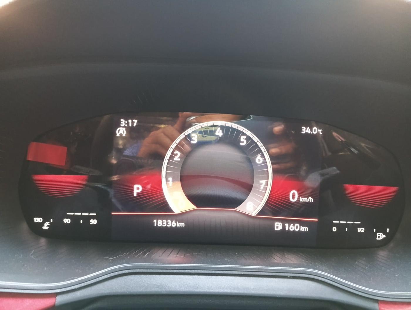 2022 Skoda KUSHAQ MONTE CARLO 1.0L TSI AT, Petrol, Automatic, 18,336 km, interior
