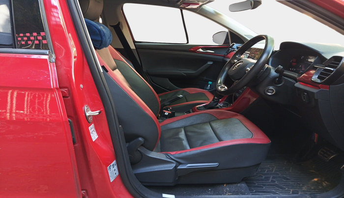 2022 Skoda KUSHAQ MONTE CARLO 1.0L TSI AT, Petrol, Automatic, 18,336 km, interior