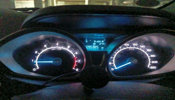 2017 Ford Ecosport TITANIUM 1.5L PETROL AT, Petrol, Automatic, 95,385 km, interior