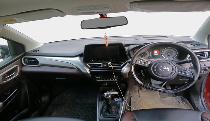 2024 Toyota Urban Cruiser Taisor V 1.0 Petrol MT Dual Tone, Petrol, Manual, 17,310 km, interior