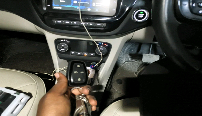 2024 Tata TIAGO EV XZ PLUS TECH LUX LONG RANGE FAST CHARGER, Electric, Automatic, 15,232 km, interior