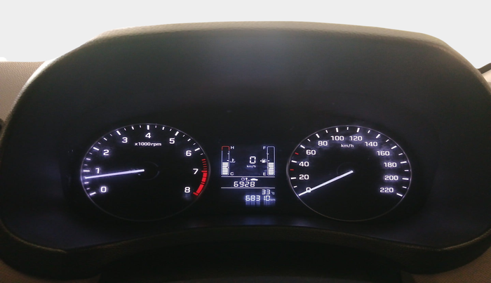 2017 Hyundai Creta E PLUS 1.6 PETROL, Petrol, Manual, 68,310 km, interior