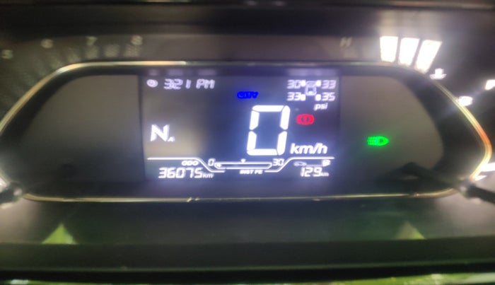2022 Tata NEXON XZA PLUS (PREMIUM) KAZIRANGA PETROL, Petrol, Automatic, 36,075 km, interior