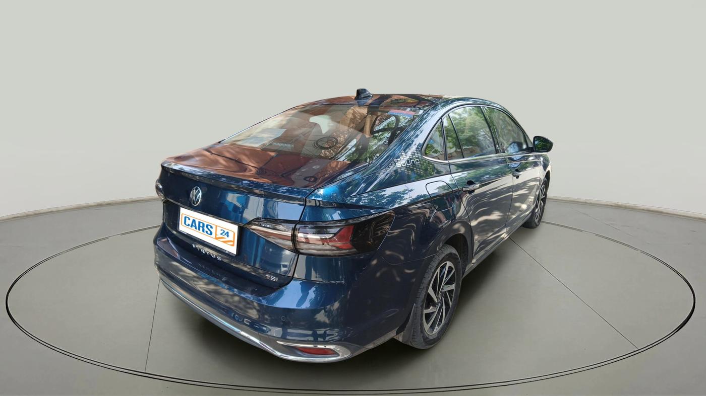 2023 Volkswagen VIRTUS TOPLINE TSI 1.0 AT, Petrol, Automatic, 47,063 km, exterior
