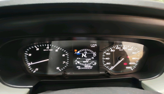 2023 Tata PUNCH ADVENTURE AMT, Petrol, Automatic, 6,858 km, interior