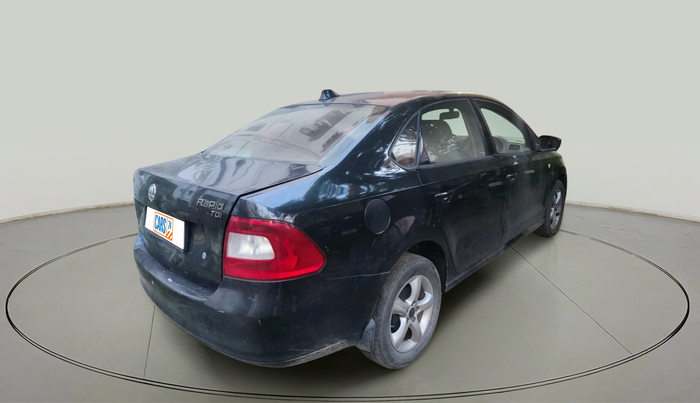 2014 Skoda Rapid ELEGANCE 1.6 TDI CR MT, Diesel, Manual, 1,03,485 km, exterior