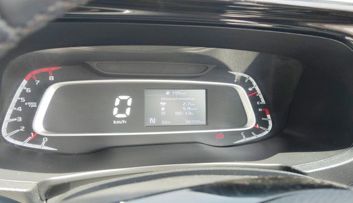 2021 KIA SONET HTX 1.0 IMT, Petrol, Manual, 36,703 km, interior