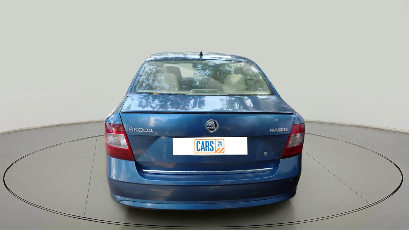 2017 Skoda Rapid STYLE 1.5 TDI, Diesel, Manual, 1,93,001 km, exterior