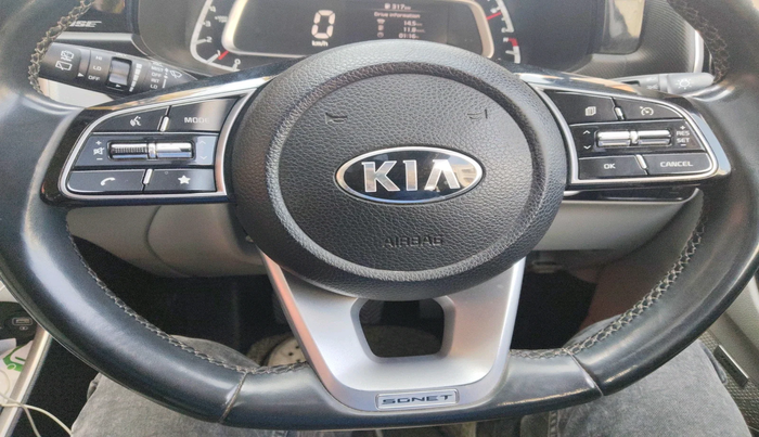2020 KIA SONET HTX PLUS 1.5, Diesel, Manual, 85,336 km, interior