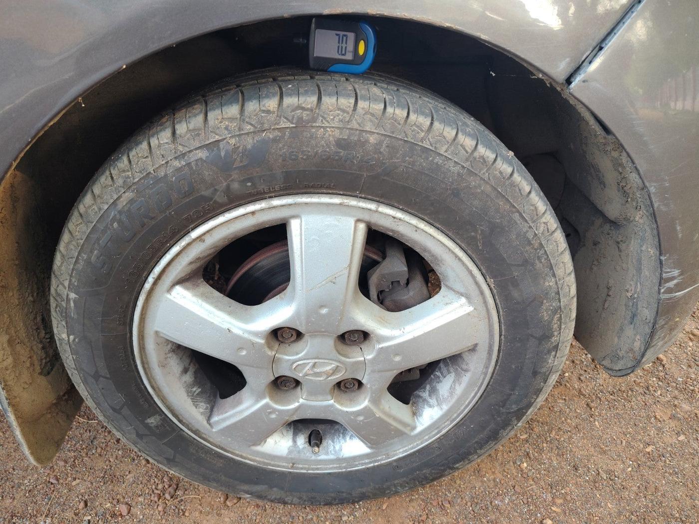 2012 Chevrolet Beat LS DIESEL, Diesel, Manual, 1,12,761 km, tyre