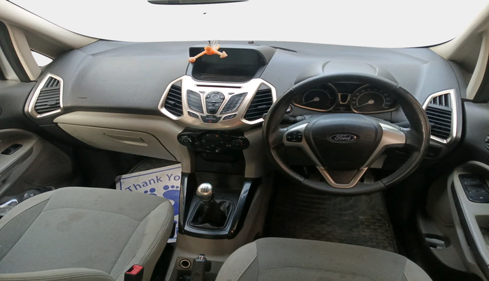 2017 Ford Ecosport TITANIUM 1.5L DIESEL, Diesel, Manual, 1,63,330 km, interior