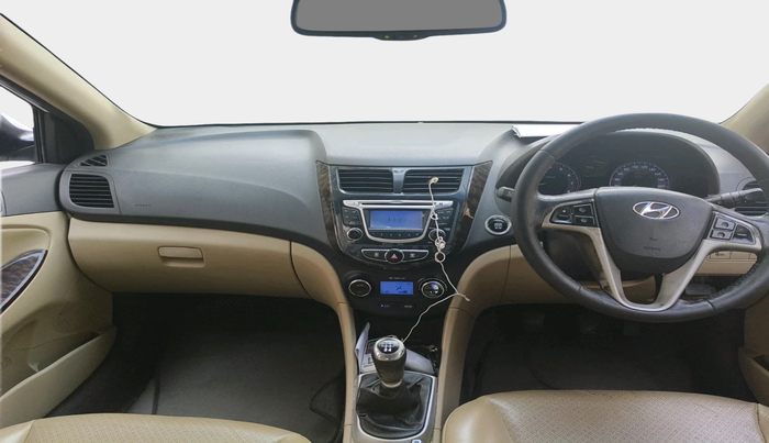 2013 Hyundai Verna FLUIDIC 1.6 VTVT SX OPT, Petrol, Manual, 65,883 km, interior