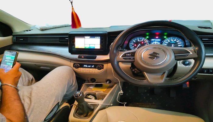 2022 Maruti Ertiga ZXI SHVS, Petrol, Manual, 19,617 km, interior