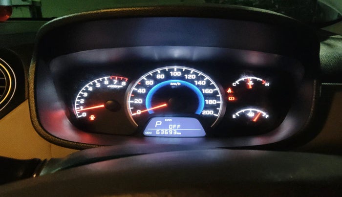 2016 Hyundai Grand i10 MAGNA AT 1.2 KAPPA VTVT, Petrol, Automatic, 63,693 km, interior