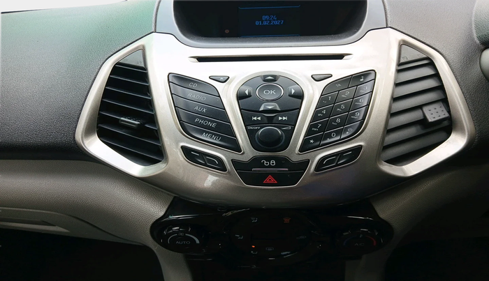 2014 Ford Ecosport TITANIUM 1.5L PETROL AT, Petrol, Automatic, 1,04,033 km, interior