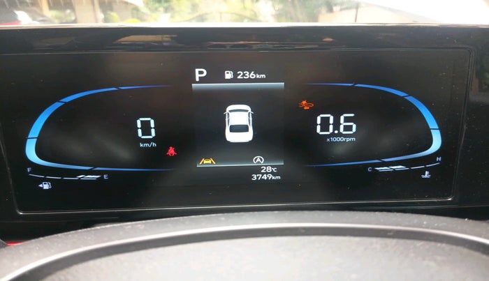 2024 Hyundai Verna SX (O) 1.5 TURBO PETROL DCT, Petrol, Automatic, 3,749 km, interior