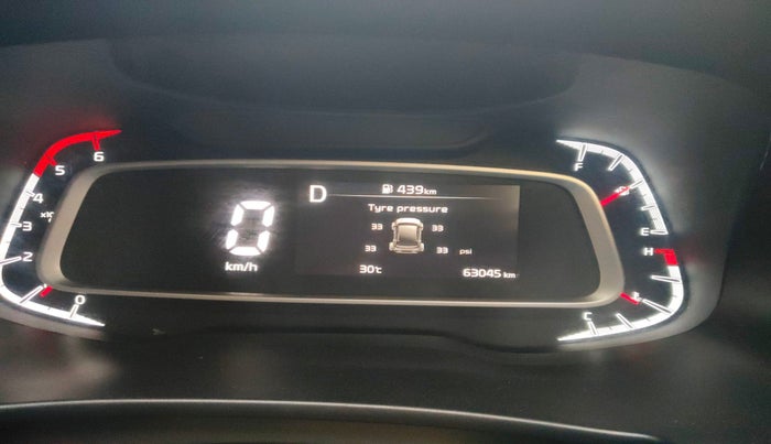 2021 KIA SONET GTX PLUS 1.5 AT, Diesel, Automatic, 63,045 km, interior