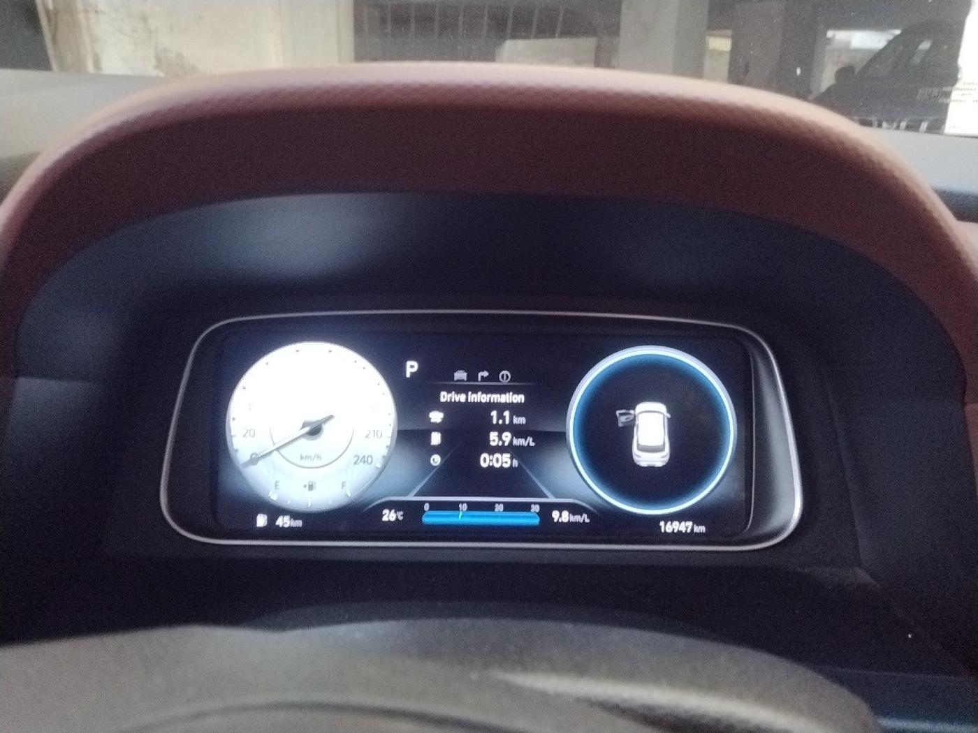 2022 Hyundai ALCAZAR PLATINUM(O) 7STR 2.0 AT, Petrol, Automatic, 16,947 km, interior