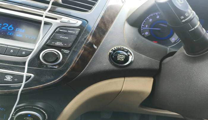 2015 Hyundai Verna FLUIDIC 4S 1.6 VTVT S(O), Petrol, Manual, 45,950 km, interior