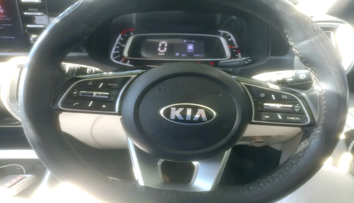 2021 KIA SONET HTX 1.0 IMT, Petrol, Manual, 91,471 km, interior