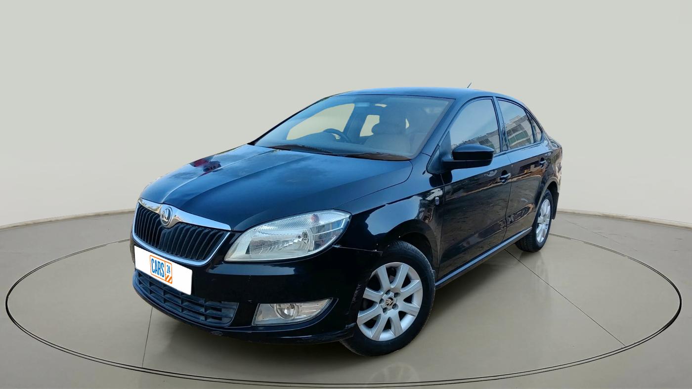 2013 Skoda Rapid AMBITION 1.6 TDI CR MT, Diesel, Manual, 1,63,088 km, exterior