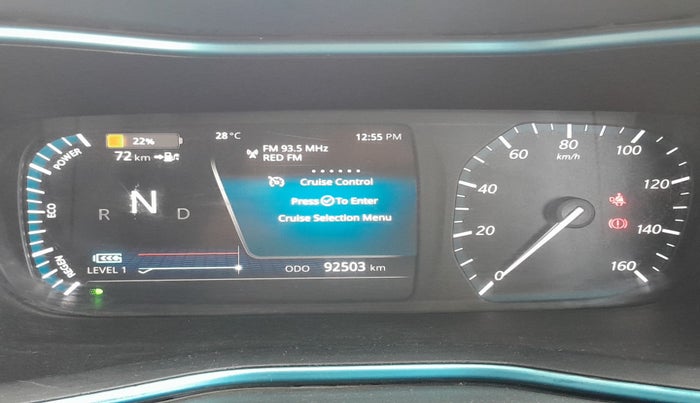 2022 Tata NEXON EV XZ PLUS DARK EDITION, Electric, Automatic, 98,119 km, interior