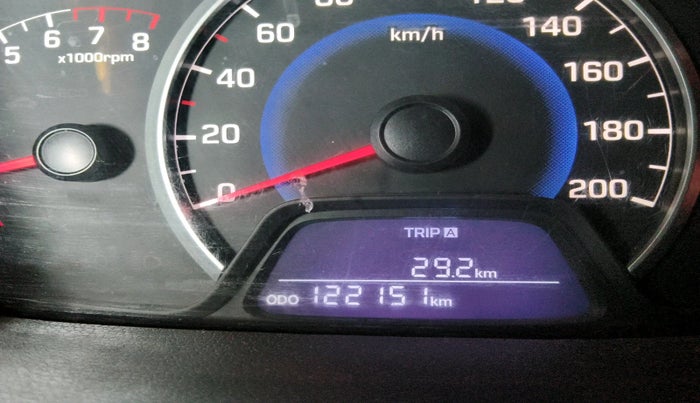 2013 Hyundai Grand i10 SPORTZ 1.2 KAPPA VTVT, Petrol, Manual, 1,22,151 km, interior