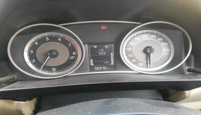 2022 Maruti Dzire ZXI CNG, Petrol, Manual, 50,372 km, interior