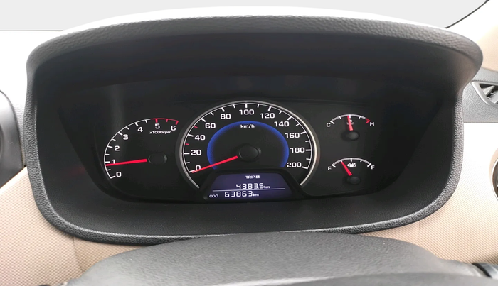 2017 Hyundai Grand i10 SPORTZ (O) 1.2 U2 CRDI, Diesel, Manual, 63,863 km, interior