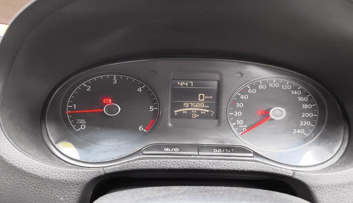 2016 Volkswagen Polo COMFORTLINE 1.5L, Diesel, Manual, 1,97,588 km, interior