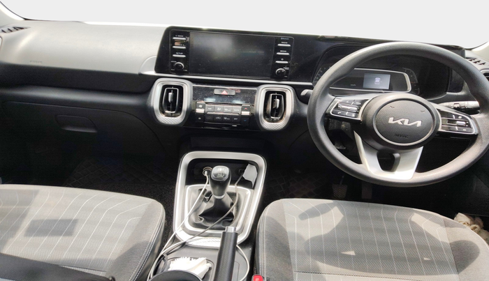 2022 KIA SONET HTK PLUS 1.0 IMT, Petrol, Manual, 27,341 km, interior
