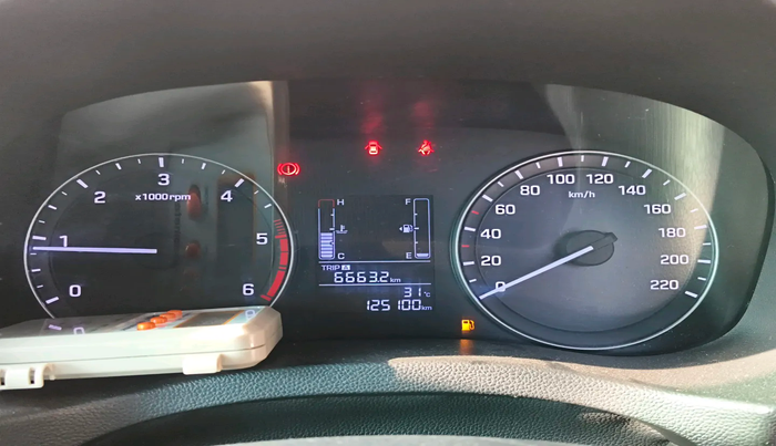 2017 Hyundai Creta SX PLUS 1.6 DIESEL, Diesel, Manual, 1,25,100 km, interior