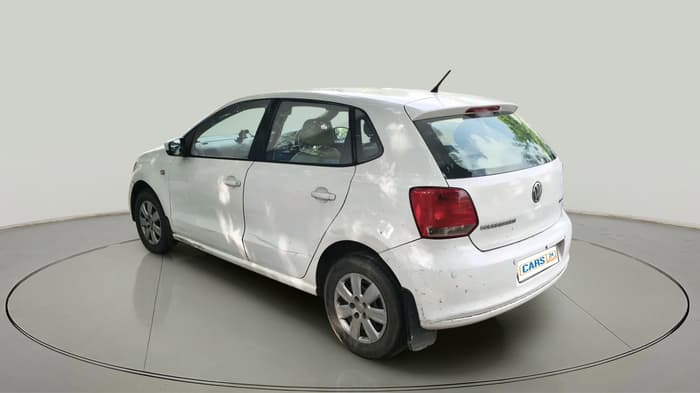 2012 Volkswagen Polo TRENDLINE 1.2L PETROL, Petrol, Manual, 1,58,884 km, exterior