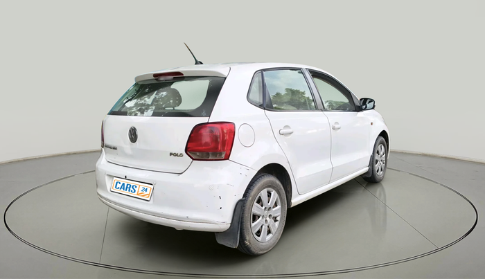 2012 Volkswagen Polo TRENDLINE 1.2L PETROL, Petrol, Manual, 1,58,884 km, exterior