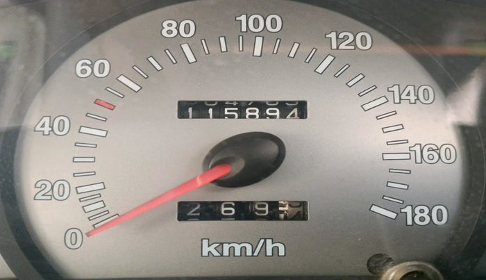 2010 Hyundai Santro Xing GL, Petrol, Manual, 1,15,894 km, interior