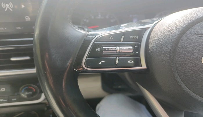 2020 KIA SELTOS HTX IVT 1.5 PETROL, Petrol, Automatic, 1,36,976 km, interior