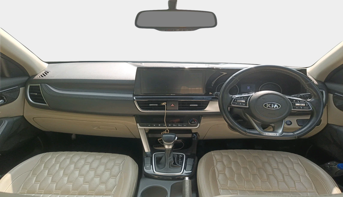 2020 KIA SELTOS HTX IVT 1.5 PETROL, Petrol, Automatic, 1,36,976 km, interior